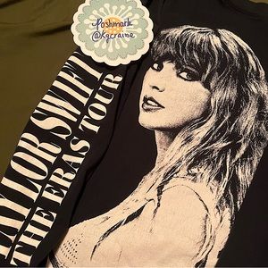 Taylor Swift The Eras Tour Long Sleeve T-Shirt - Brand New, Never Worn